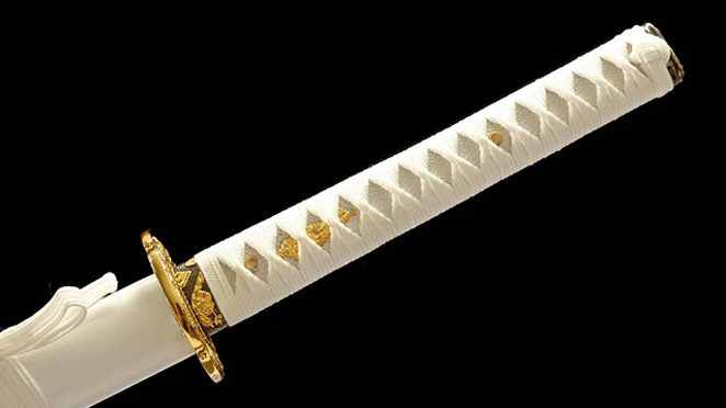 Vergulde draak Menuki