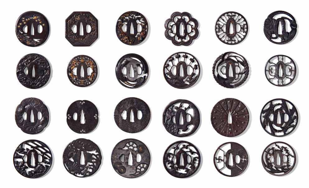 Katana Tsuba-vormen