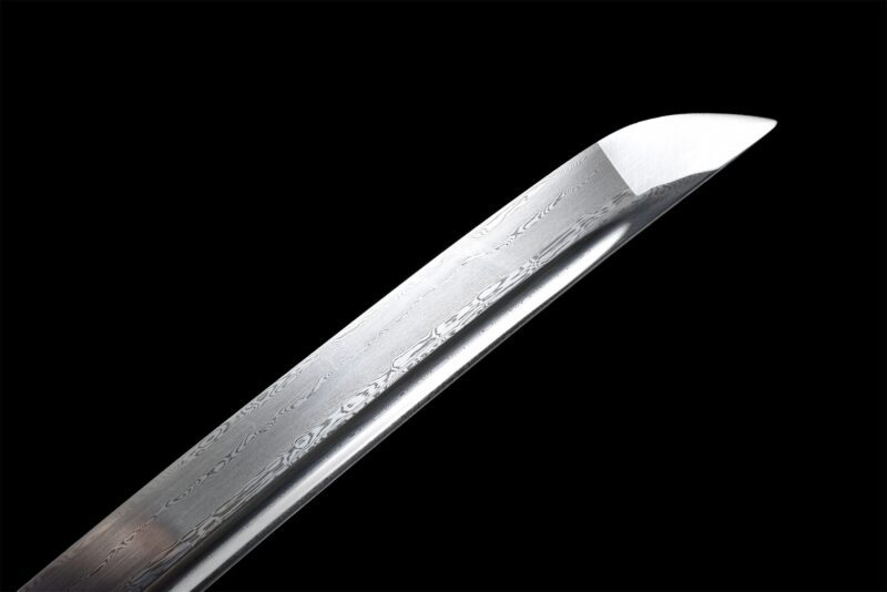 Damascus Wakizashi Zwaard