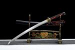 Damascus Wakizashi Zwaard