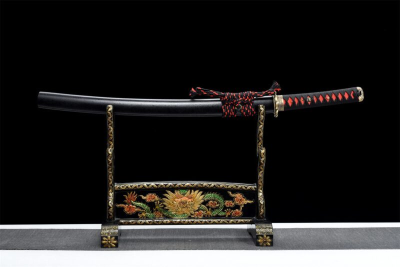 Damascus Wakizashi Zwaard