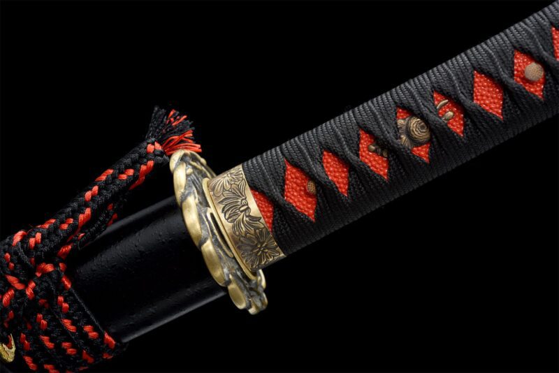 Damascus Wakizashi Zwaard