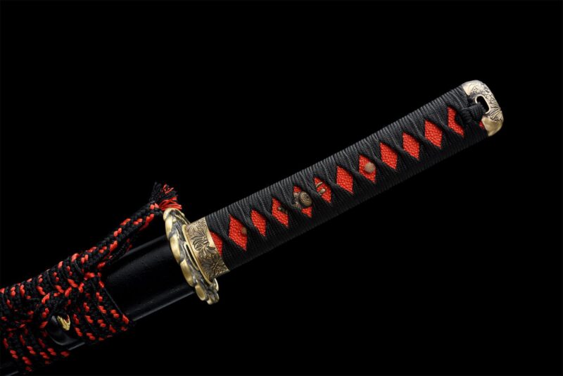 Damascus Wakizashi Zwaard
