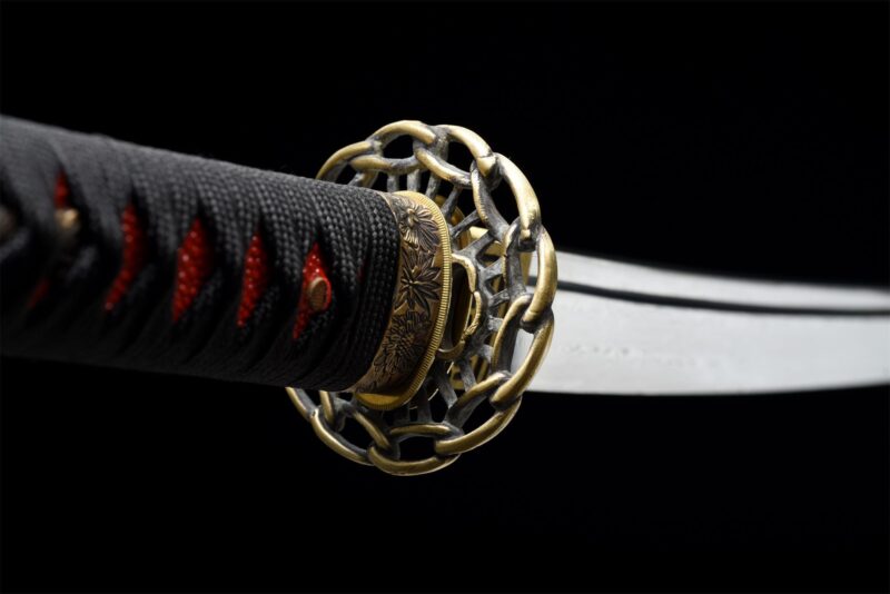 Damascus Wakizashi Zwaard