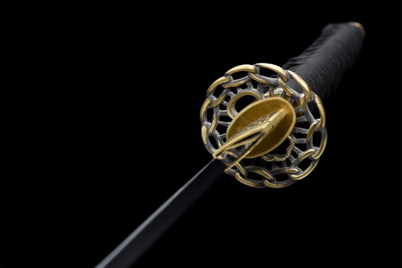 Damascus Wakizashi Zwaard