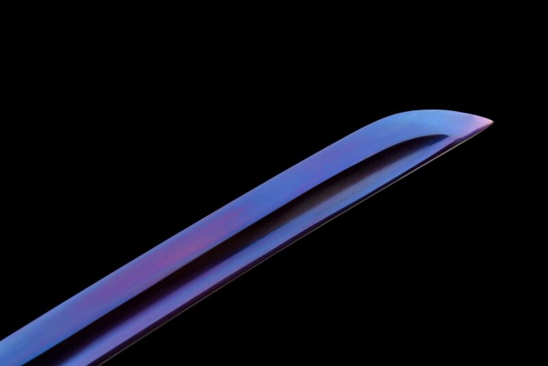 Aohazumi Katana Zwaard (青刃墨) – Blauw Lemmet