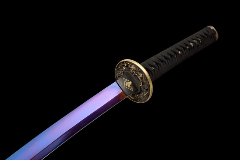 Aohazumi Katana Zwaard (青刃墨) – Blauw Lemmet