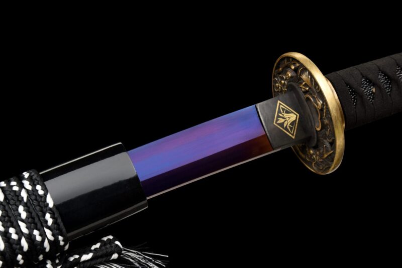 Aohazumi Katana Zwaard (青刃墨) – Blauw Lemmet