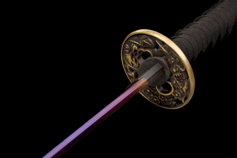 Aohazumi Katana Zwaard (青刃墨) – Blauw Lemmet