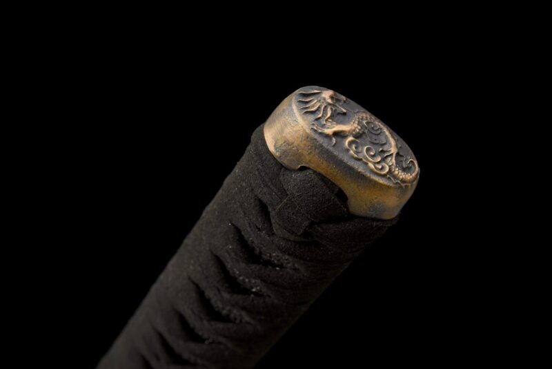 Aohazumi Katana Zwaard (青刃墨) – Blauw Lemmet