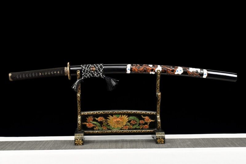 Aohazumi Katana Zwaard (青刃墨) – Blauw Lemmet