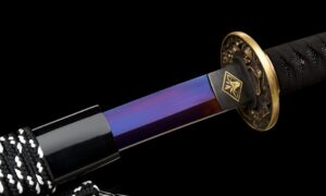 Aohazumi Katana Zwaard (青刃墨) – Blauw Lemmet