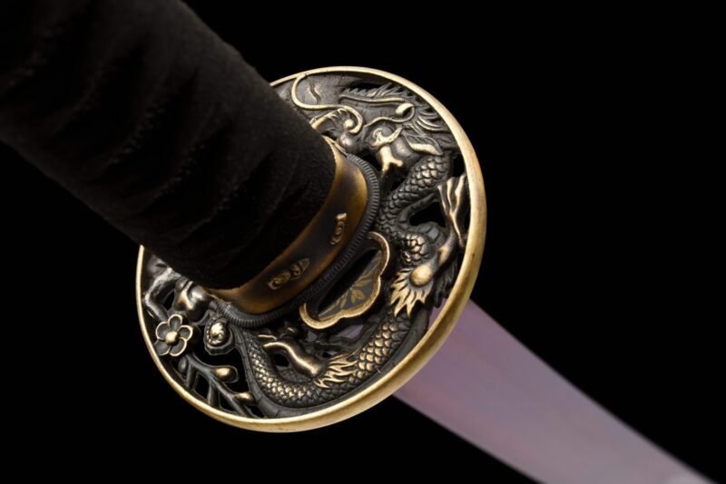 Aohazumi Katana Zwaard (青刃墨) – Blauw Lemmet