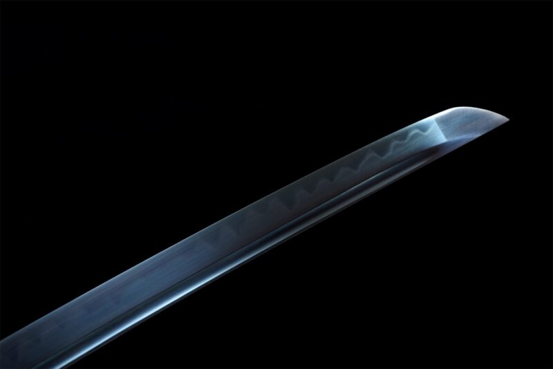 Aokiba Katana Zwaard (青牙) – Blauwe Hoektand