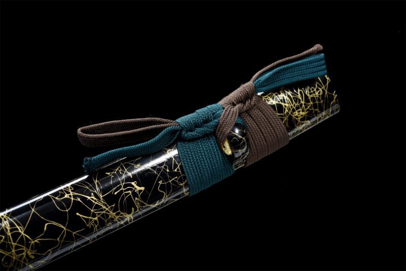 Aokiba Katana Zwaard (青牙) – Blauwe Hoektand