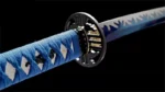 Blauw Katana Zwaard