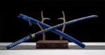 Blauw Katana Zwaard