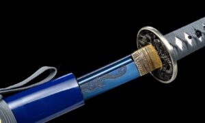Blauwe Draken Katana Zwaard