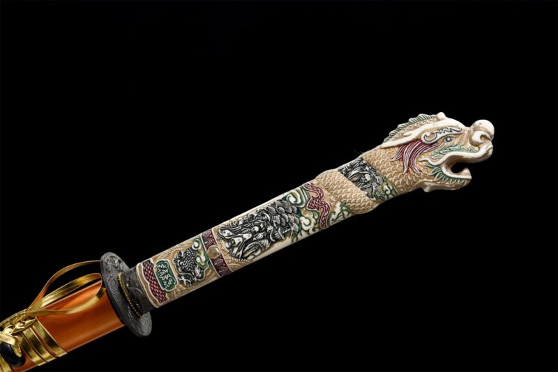 Drakenkop Katana Zwaard