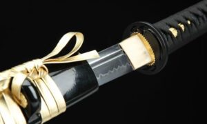 Gouden Zwarte Tanto Zwaard