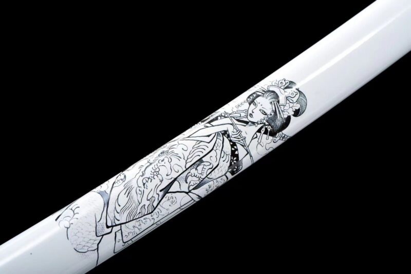 Hanae Katana Zwaard (花絵) – Bloemenpracht