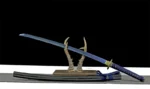 Katana Met Blauw Lemmet