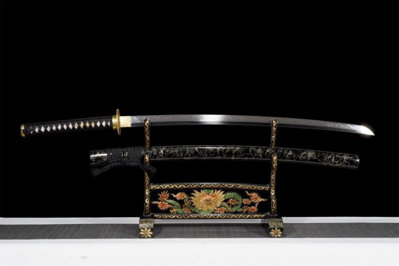 Kurogane Katana Zwaard (黒金) – Zwart Goud