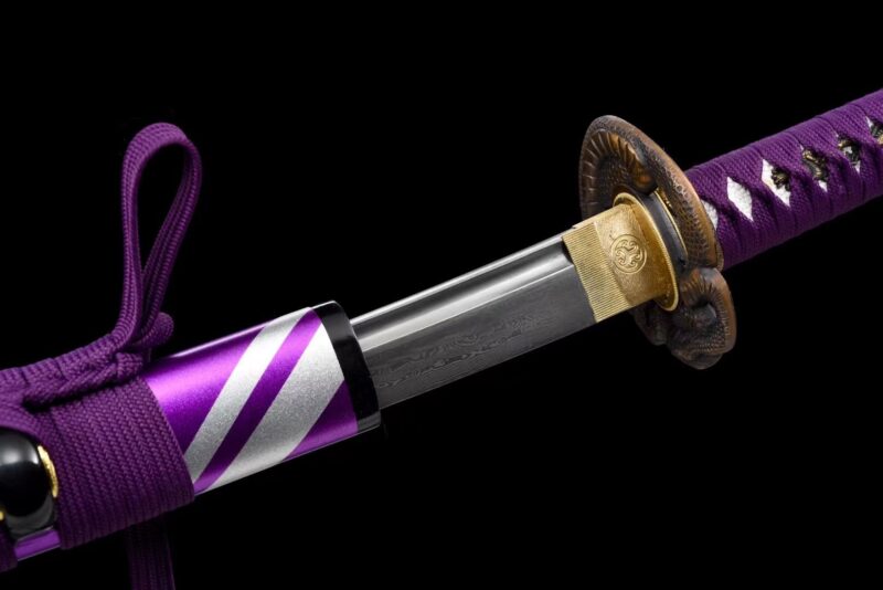 Murasaki Hebi Katana Zwaard (紫蛇) – Paarse Slang