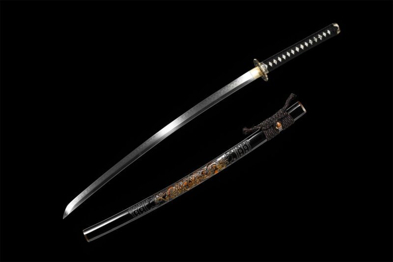Nachtdraak Katana Zwaard