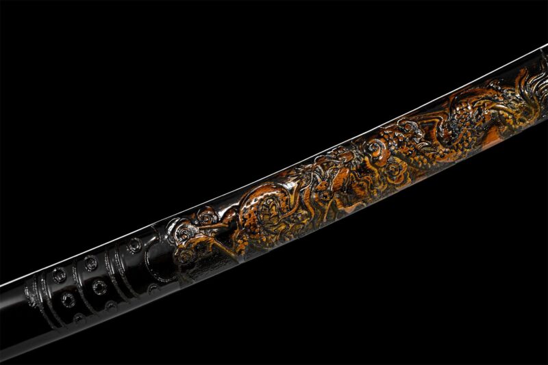 Nachtdraak Katana Zwaard