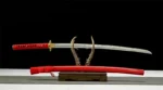 Rood Katana Zwaard