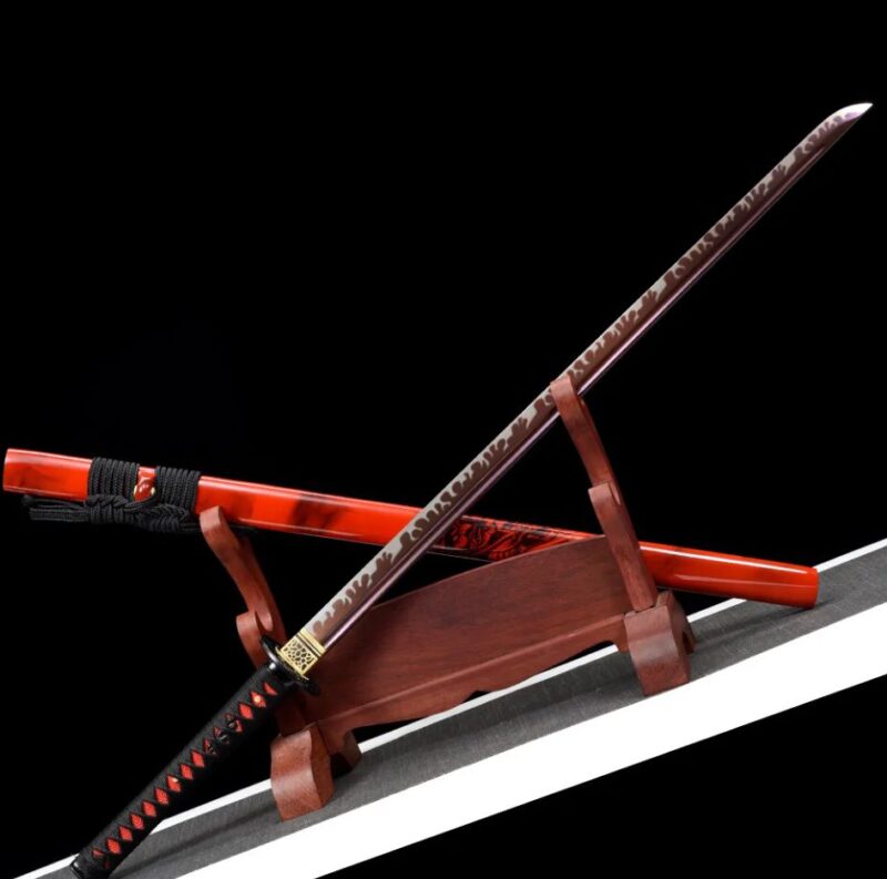 Rood Ninjato Zwaard