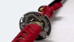 Rood Wakizashi Zwaard