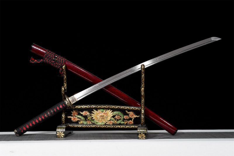 Shishi Aka Katana Zwaard (獅子赤) – Rode Leeuw