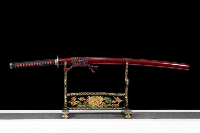 Shishi Aka Katana Zwaard (獅子赤) – Rode Leeuw