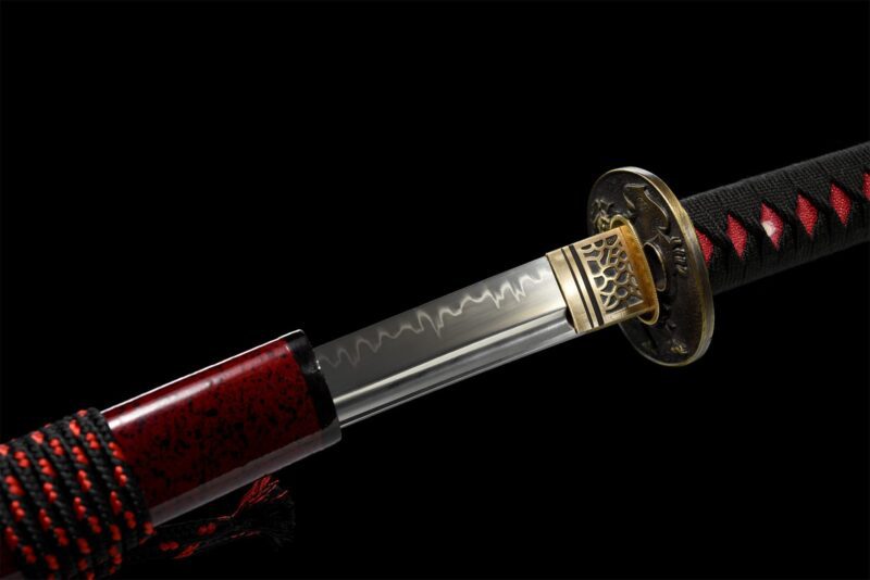 Shishi Aka Katana Zwaard (獅子赤) – Rode Leeuw