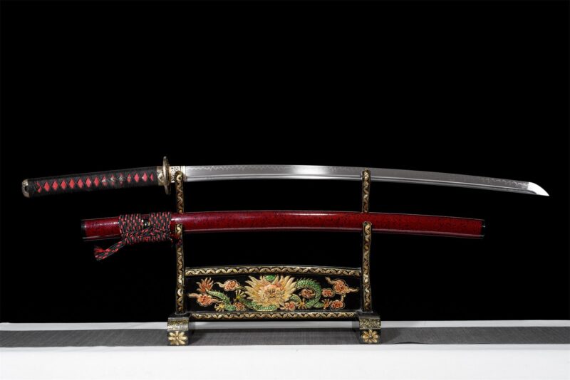 Shishi Aka Katana Zwaard (獅子赤) – Rode Leeuw