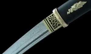 Tōtoi Damascus Tanto Zwaard (尊い) - Kostbaar