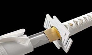 Witte Ichigo Bankai Katana Zwaard