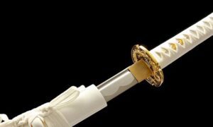 Witte Katana Zwaard