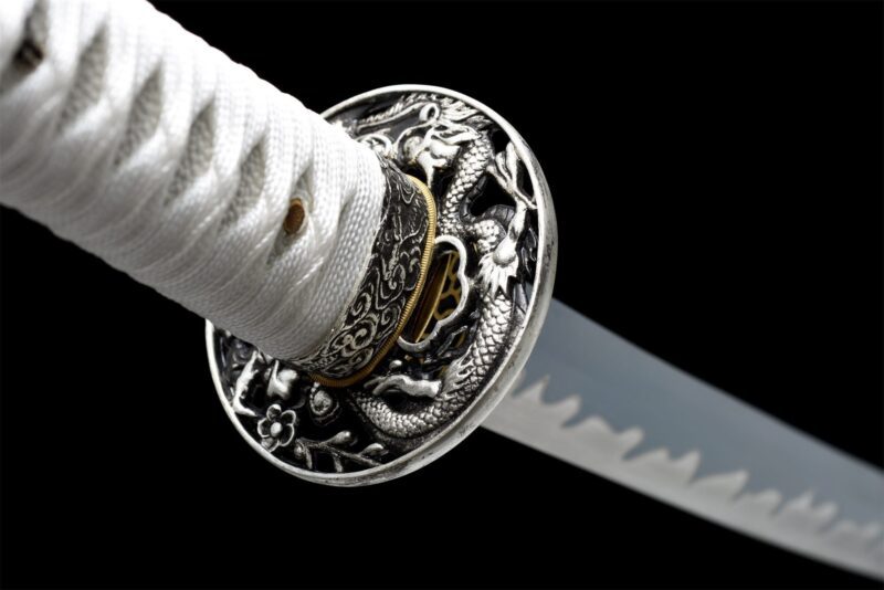Zilver Katana Zwaard