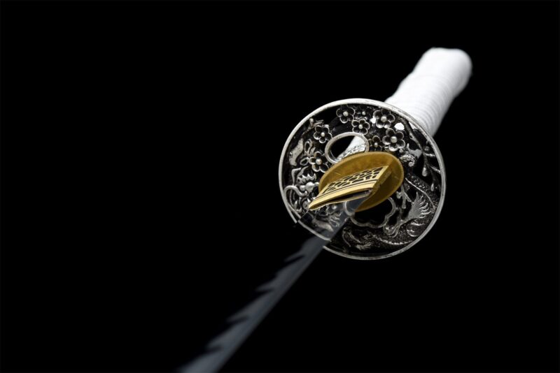 Zilver Katana Zwaard