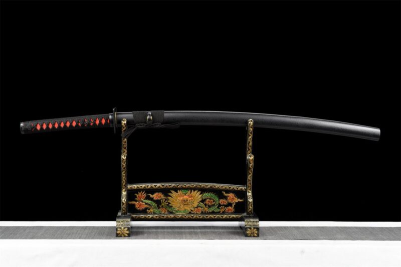 Zwart Lemmet Katana Zwaard