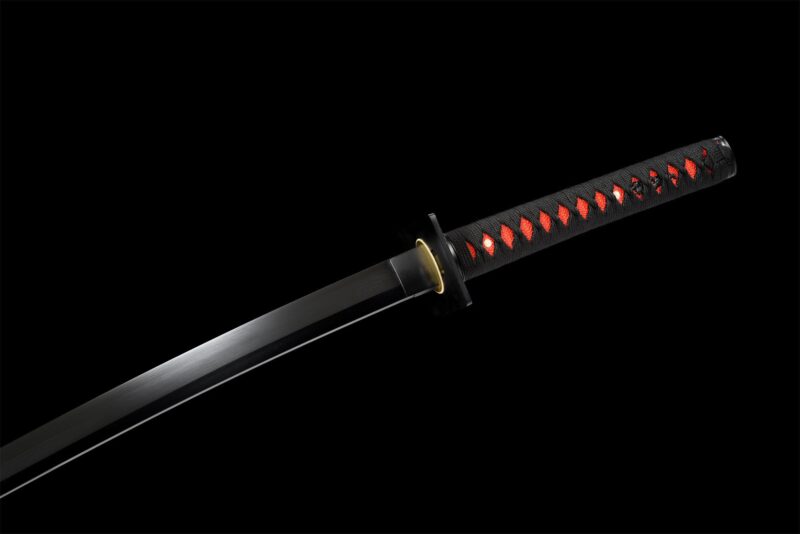 Zwart Lemmet Katana Zwaard
