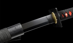 Zwart Lemmet Katana Zwaard