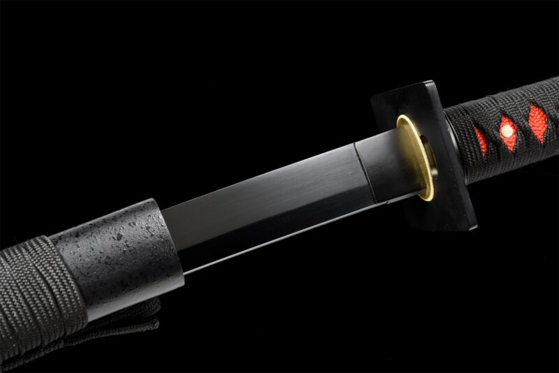 Zwart Lemmet Katana Zwaard