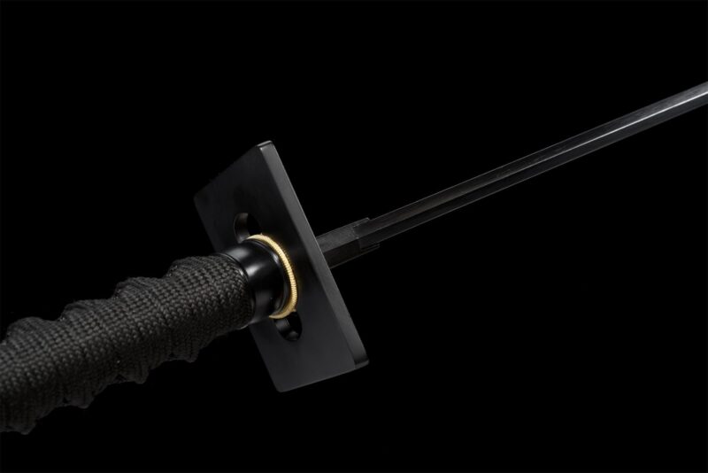 Zwart Lemmet Katana Zwaard