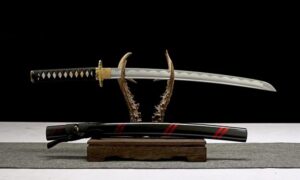 Zwart Wakizashi Zwaard