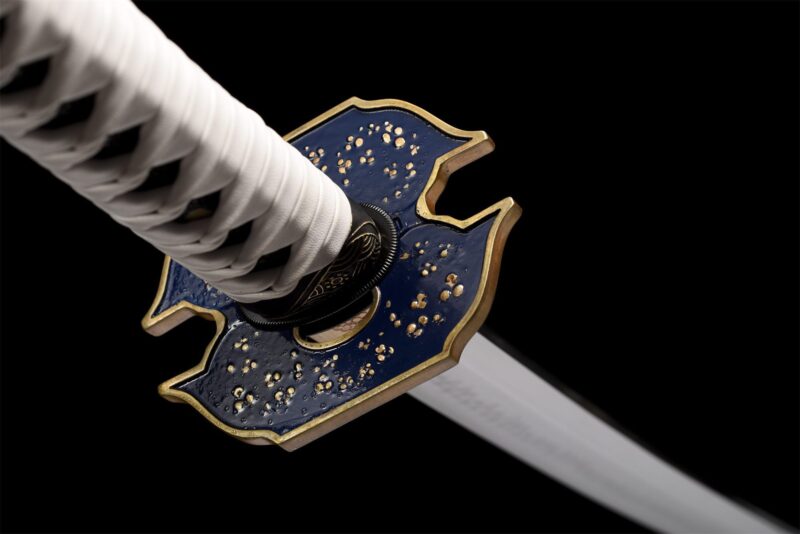 Zwart-witte Katana Zwaard