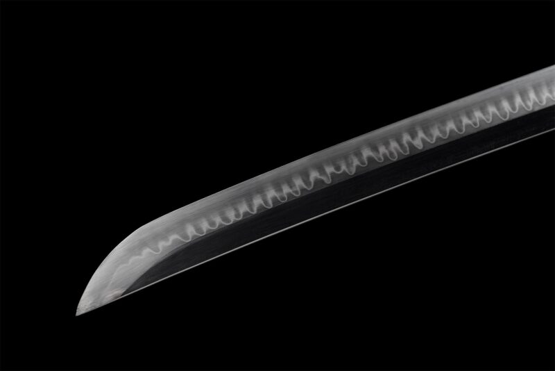Zwart-witte Katana Zwaard